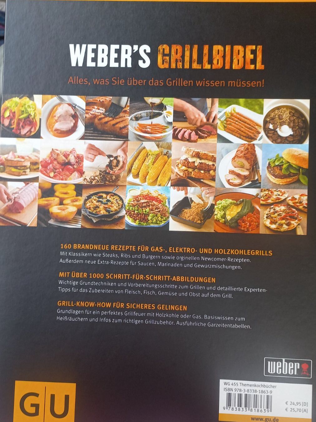 Bücher: Webers Grill Bibel – Gebraucht aus Zürich von alexrech 1